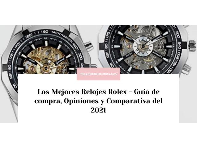 Los Mejores Relojes Rolex - Guía de compra, Opiniones y Comparativa de 2024