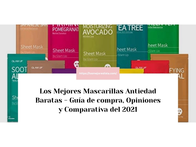 Los Mejores Mascarillas Antiedad Baratas - Guía de compra, Opiniones y Comparativa de 2024