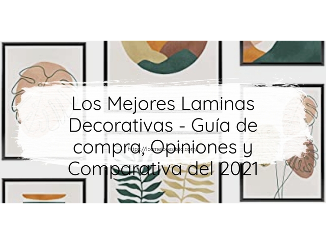 Los Mejores Laminas Decorativas - Guía de compra, Opiniones y Comparativa de 2024