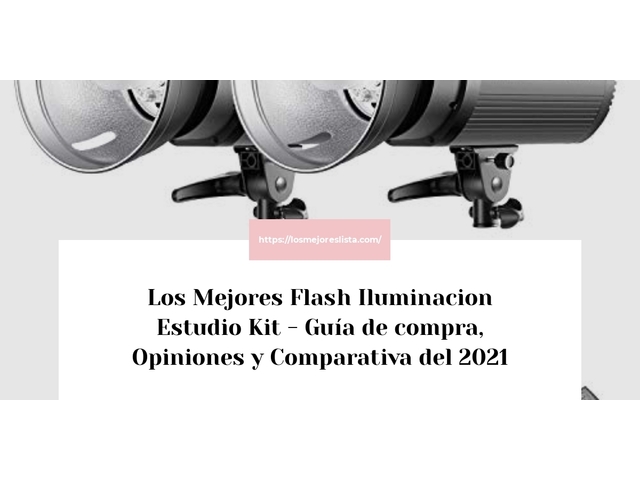 Los Mejores Flash Iluminacion Estudio Kit - Guía de compra, Opiniones y Comparativa de 2024