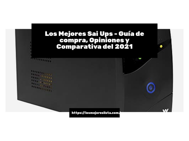 Los Mejores Sai Ups - Guía de compra, Opiniones y Comparativa de 2024