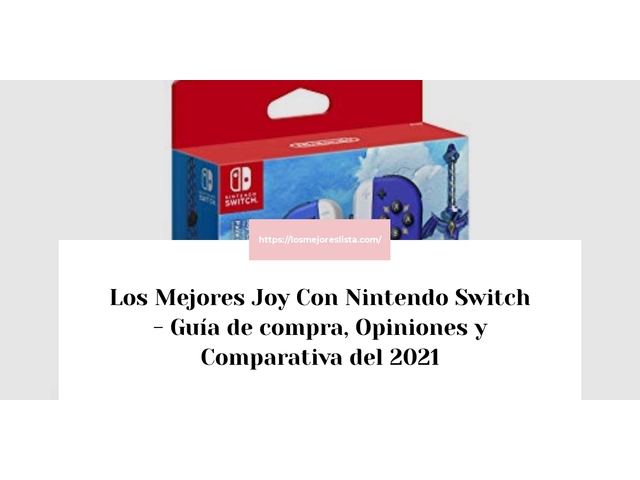 Los Mejores Joy Con Nintendo Switch - Guía de compra, Opiniones y Comparativa de 2024