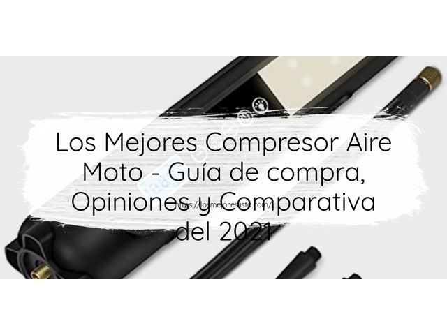 Los Mejores Compresor Aire Moto - Guía de compra, Opiniones y Comparativa de 2024