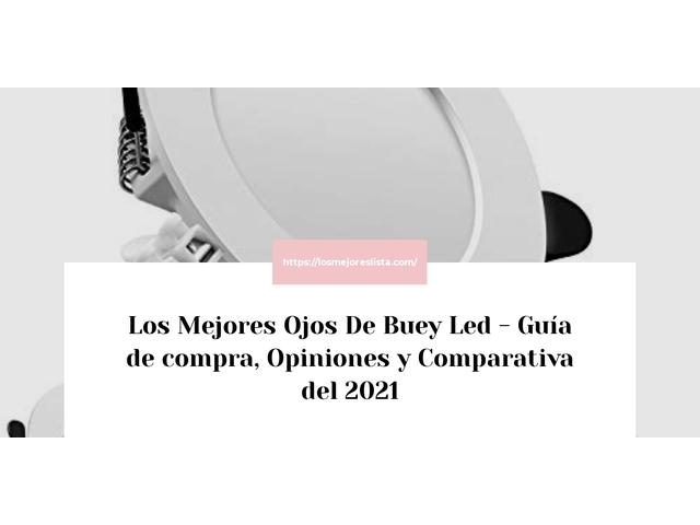 Los Mejores Ojos De Buey Led - Guía de compra, Opiniones y Comparativa de 2024