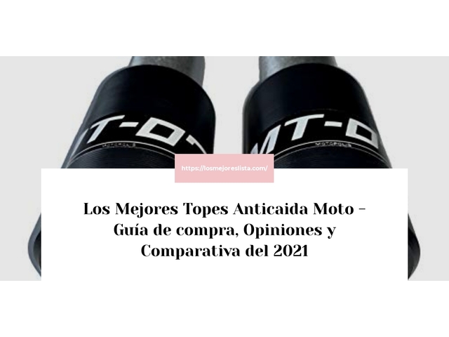 Los Mejores Topes Anticaida Moto - Guía de compra, Opiniones y Comparativa de 2024