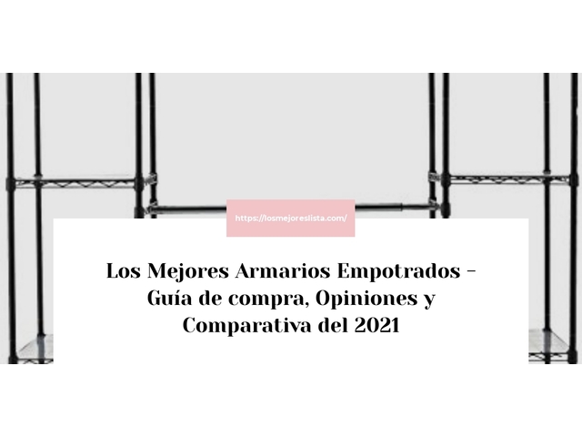 Los Mejores Armarios Empotrados - Guía de compra, Opiniones y Comparativa de 2024