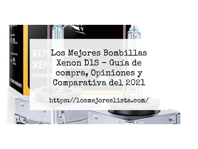 Los Mejores Bombillas Xenon D1S - Guía de compra, Opiniones y Comparativa de 2024