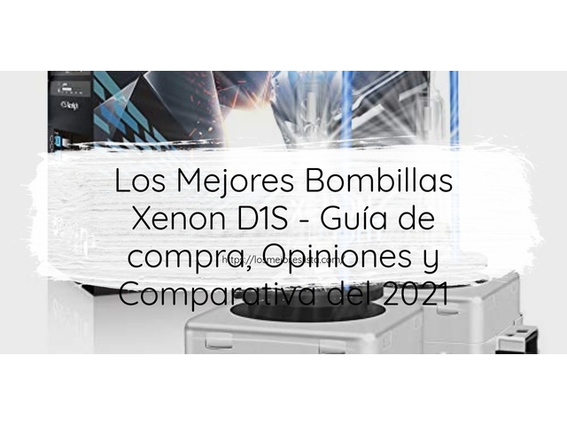 Los Mejores Bombillas Xenon D1S - Guía de compra, Opiniones y Comparativa de 2024