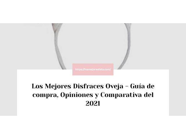 Los Mejores Disfraces Oveja - Guía de compra, Opiniones y Comparativa de 2024