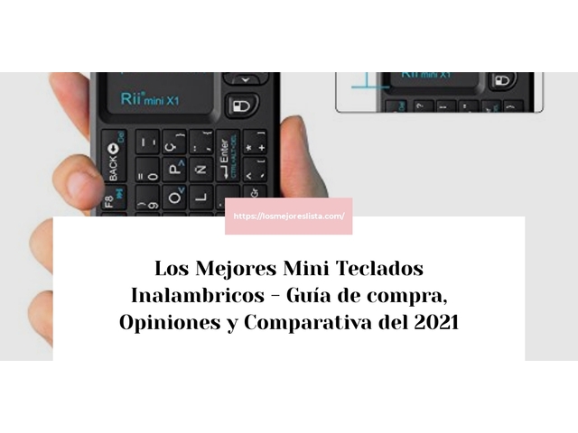 Los Mejores Mini Teclados Inalambricos - Guía de compra, Opiniones y Comparativa de 2024