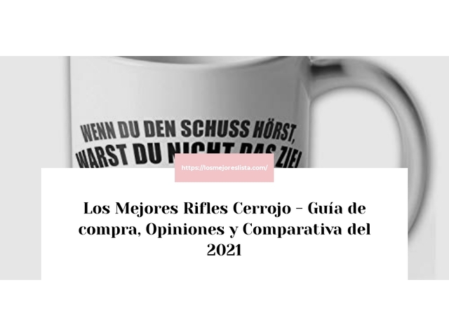 Los Mejores Rifles Cerrojo - Guía de compra, Opiniones y Comparativa de 2024