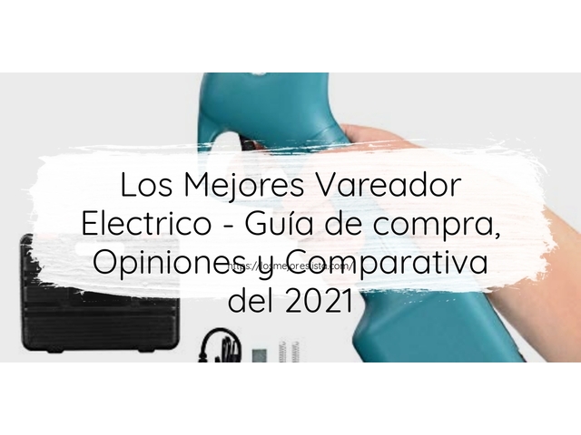 Los Mejores Vareador Electrico - Guía de compra, Opiniones y Comparativa de 2024