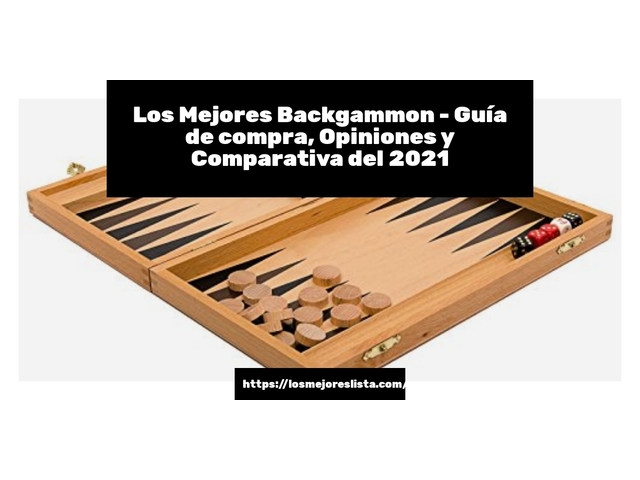 Los Mejores Backgammon - Guía de compra, Opiniones y Comparativa de 2024