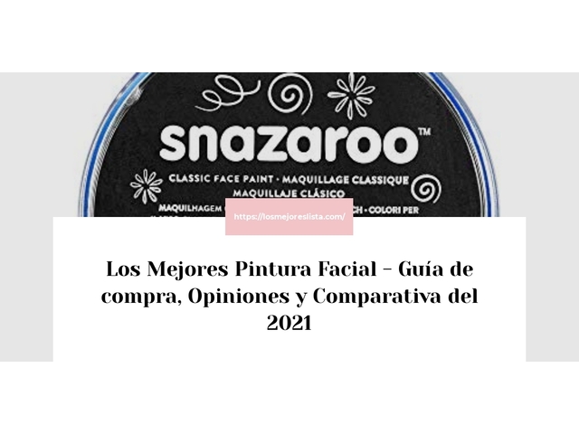 Los Mejores Pintura Facial - Guía de compra, Opiniones y Comparativa de 2024