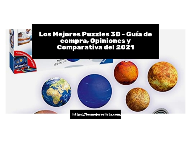 Los Mejores Puzzles 3D - Guía de compra, Opiniones y Comparativa de 2024